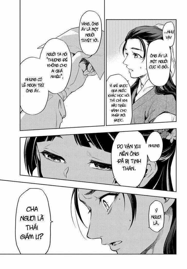 Dược Sư Tự Sự - Nhật Ký Giải Mã Bí Ẩn Chốn Hậu Cung Của Maomao Chapter 29 trang 5