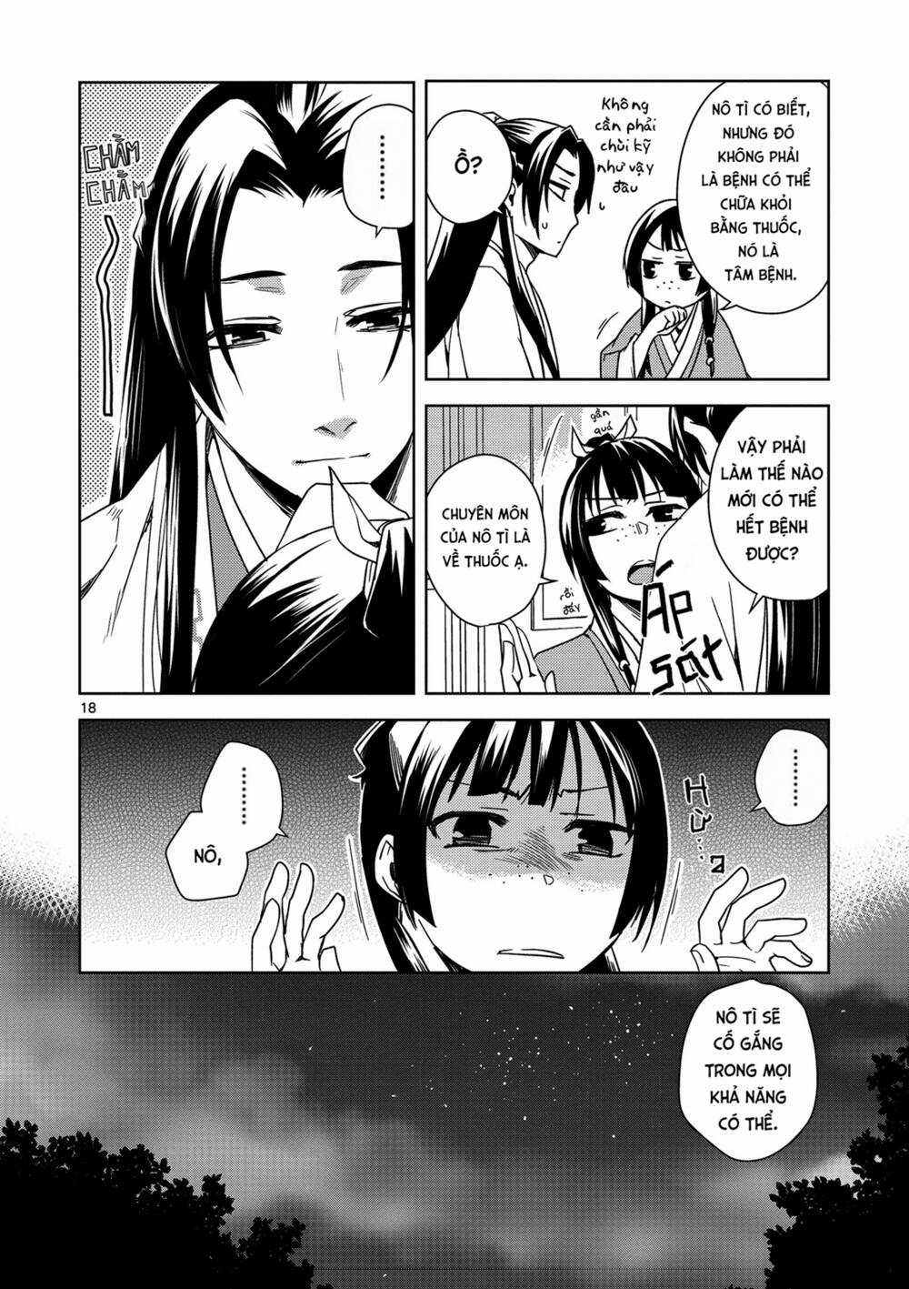 Dược Sư Tự Sự - Nhật Ký Giải Mã Bí Ẩn Chốn Hậu Cung Của Maomao Chapter 3 trang 18