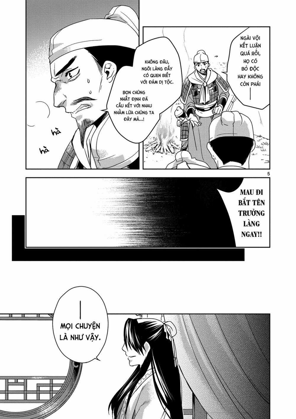 Dược Sư Tự Sự - Nhật Ký Giải Mã Bí Ẩn Chốn Hậu Cung Của Maomao Chapter 3 trang 5