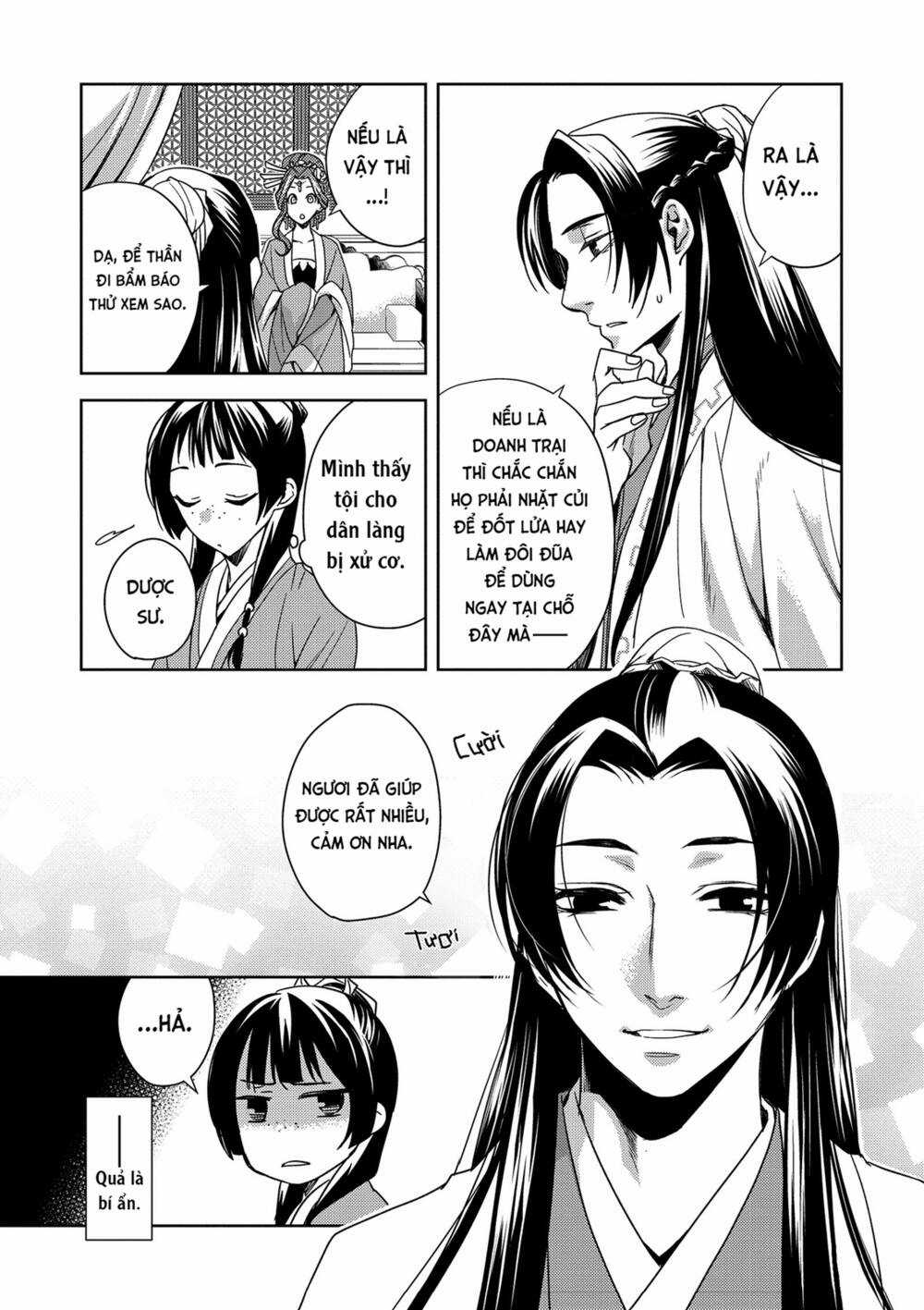 Dược Sư Tự Sự - Nhật Ký Giải Mã Bí Ẩn Chốn Hậu Cung Của Maomao Chapter 3 trang 9