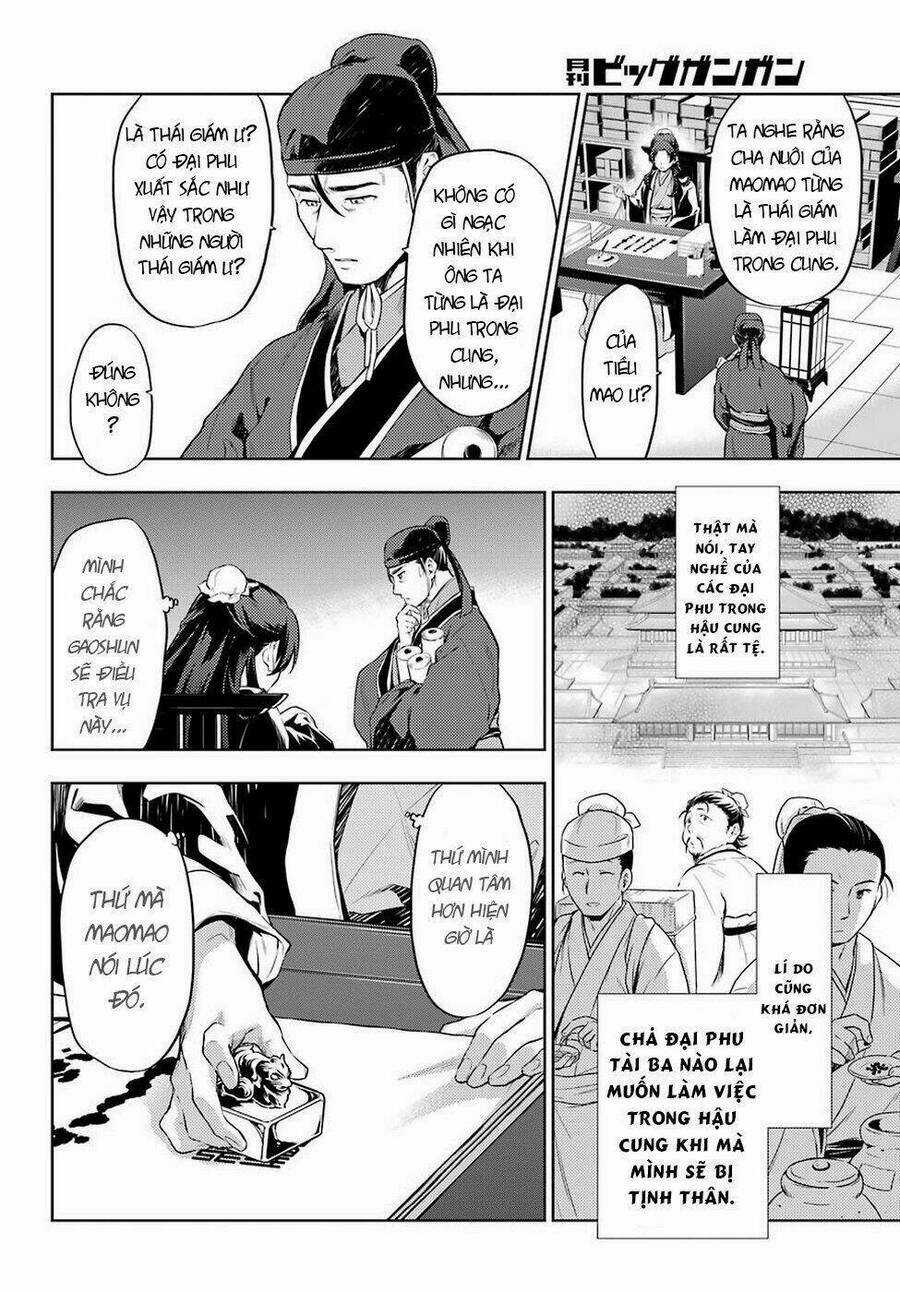 Dược Sư Tự Sự - Nhật Ký Giải Mã Bí Ẩn Chốn Hậu Cung Của Maomao Chapter 31 trang 5