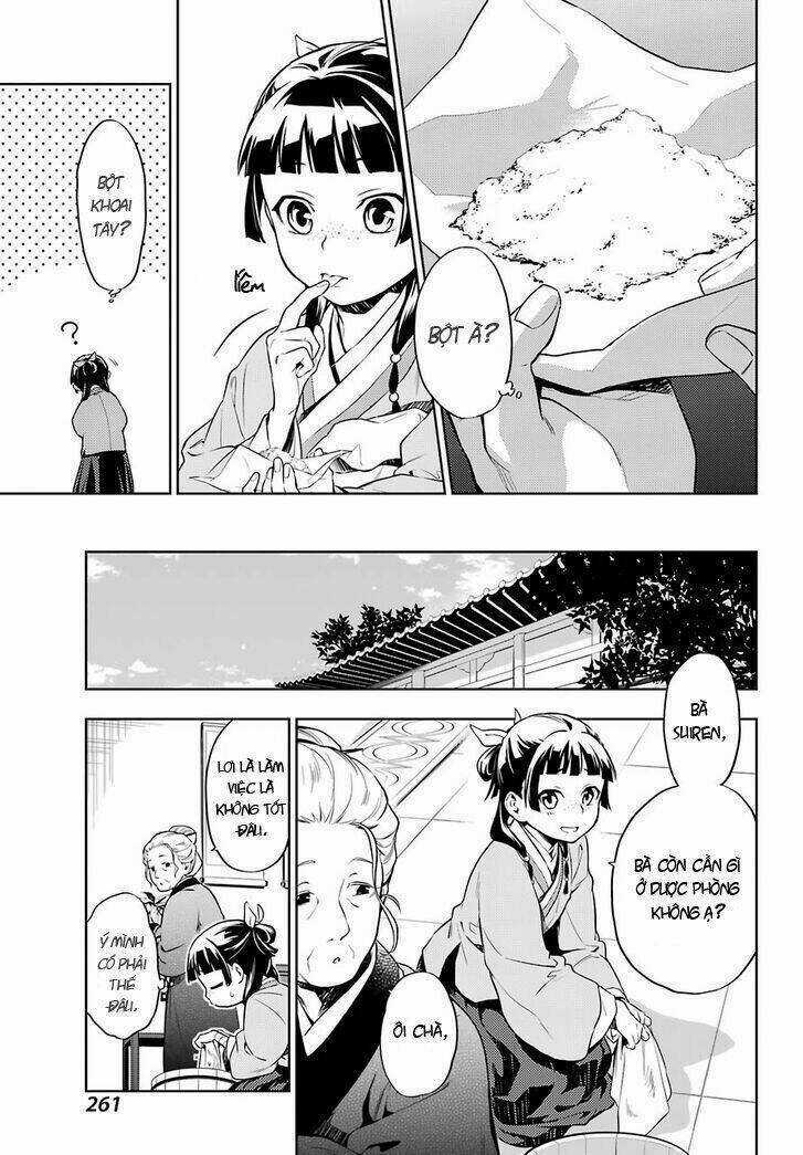 Dược Sư Tự Sự - Nhật Ký Giải Mã Bí Ẩn Chốn Hậu Cung Của Maomao Chapter 32 trang 10