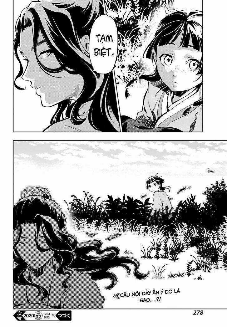 Dược Sư Tự Sự - Nhật Ký Giải Mã Bí Ẩn Chốn Hậu Cung Của Maomao Chapter 32 trang 27