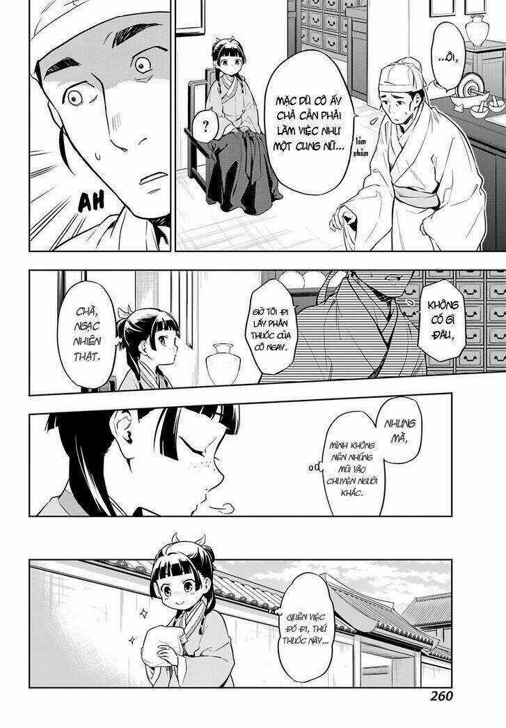 Dược Sư Tự Sự - Nhật Ký Giải Mã Bí Ẩn Chốn Hậu Cung Của Maomao Chapter 32 trang 9