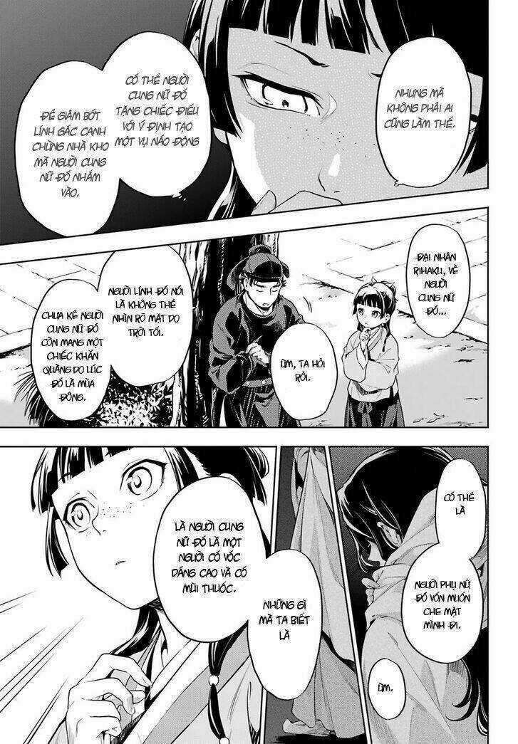 Dược Sư Tự Sự - Nhật Ký Giải Mã Bí Ẩn Chốn Hậu Cung Của Maomao Chapter 33 trang 6