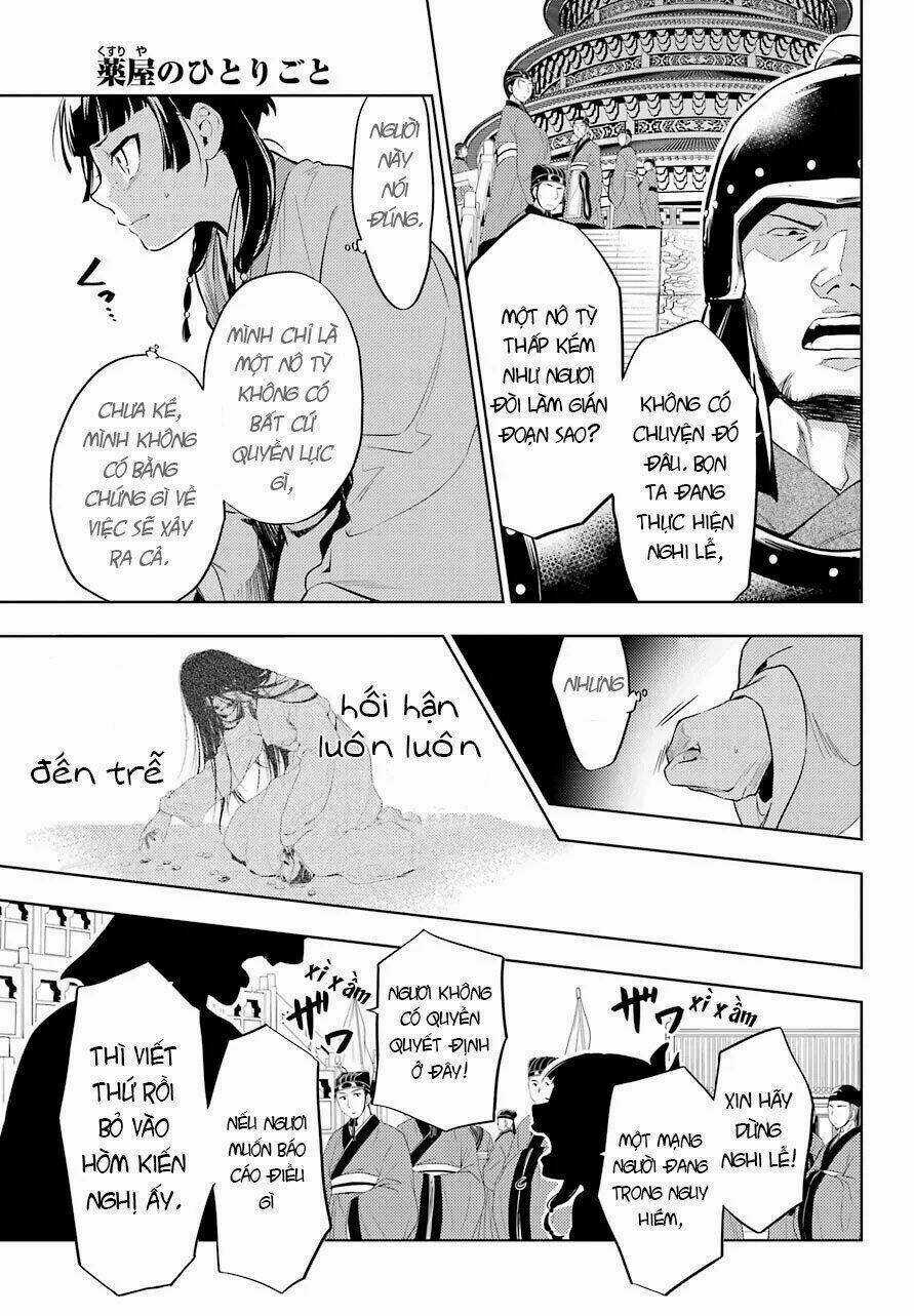 Dược Sư Tự Sự - Nhật Ký Giải Mã Bí Ẩn Chốn Hậu Cung Của Maomao Chapter 34 trang 11