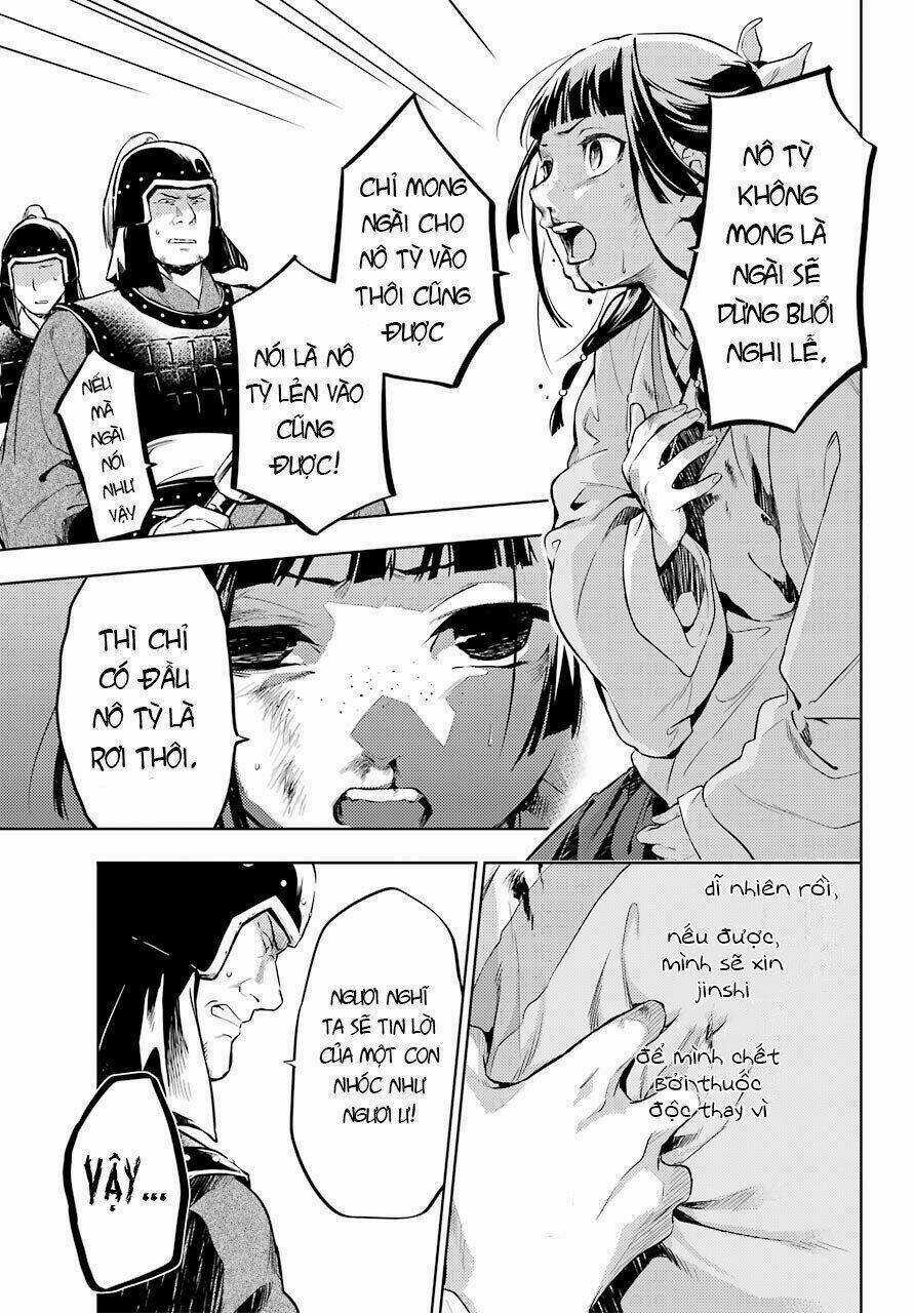 Dược Sư Tự Sự - Nhật Ký Giải Mã Bí Ẩn Chốn Hậu Cung Của Maomao Chapter 34 trang 17