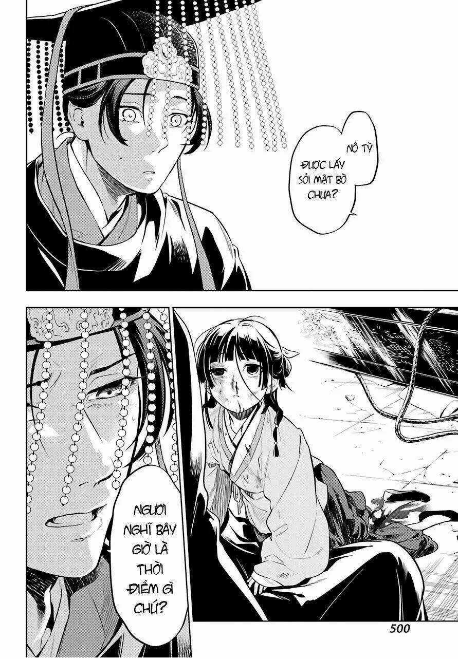 Dược Sư Tự Sự - Nhật Ký Giải Mã Bí Ẩn Chốn Hậu Cung Của Maomao Chapter 34 trang 27