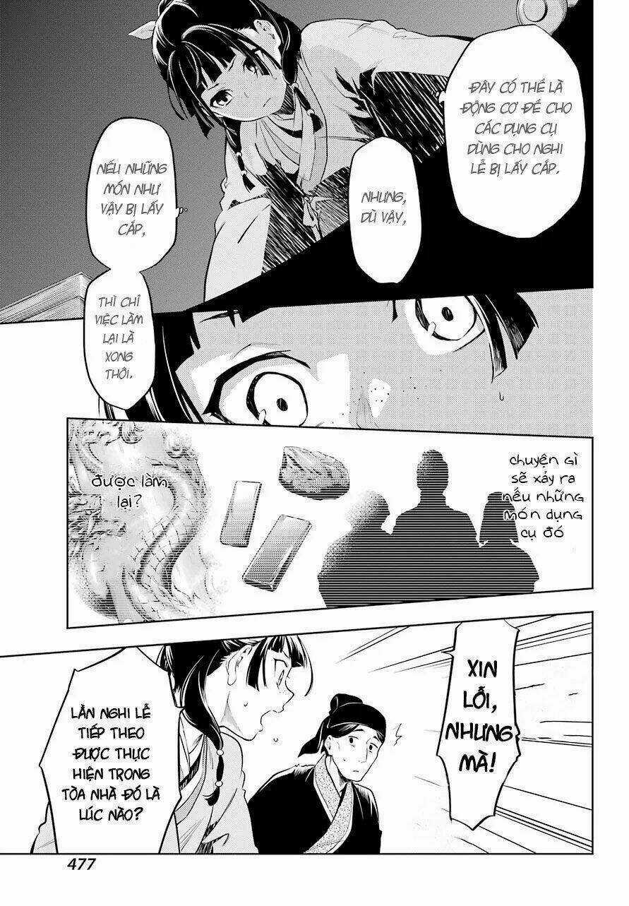 Dược Sư Tự Sự - Nhật Ký Giải Mã Bí Ẩn Chốn Hậu Cung Của Maomao Chapter 34 trang 7