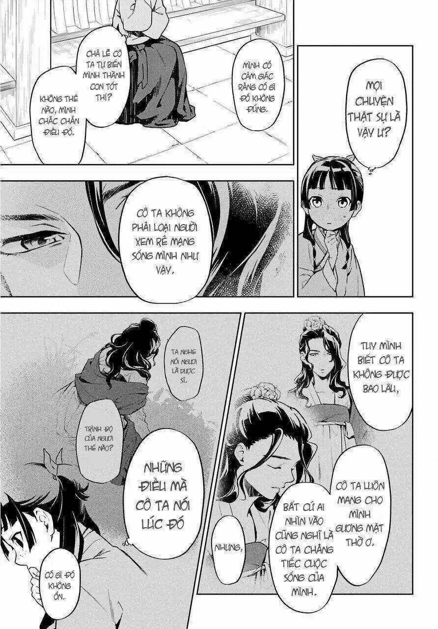 Dược Sư Tự Sự - Nhật Ký Giải Mã Bí Ẩn Chốn Hậu Cung Của Maomao Chapter 35.1 trang 15