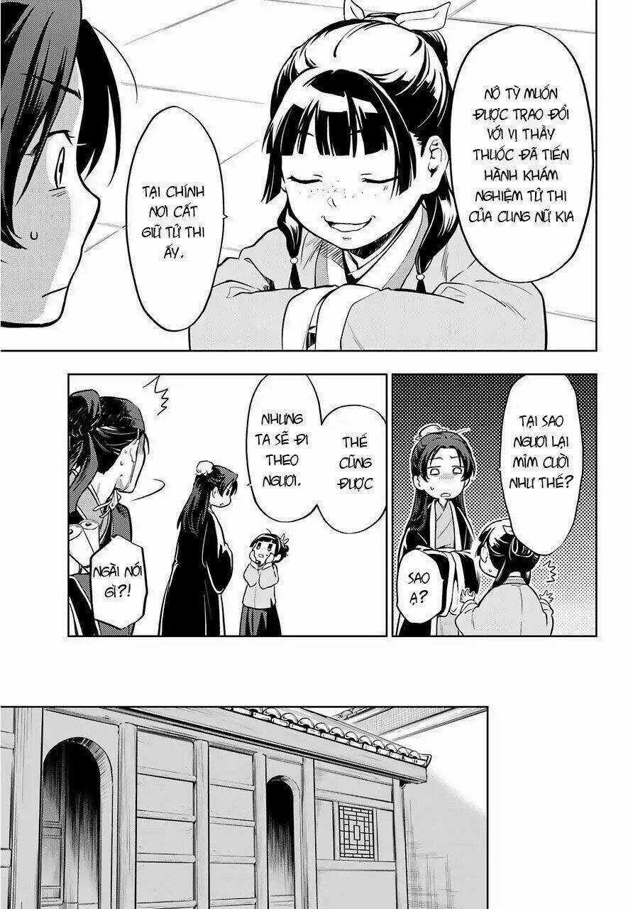 Dược Sư Tự Sự - Nhật Ký Giải Mã Bí Ẩn Chốn Hậu Cung Của Maomao Chapter 35.1 trang 17