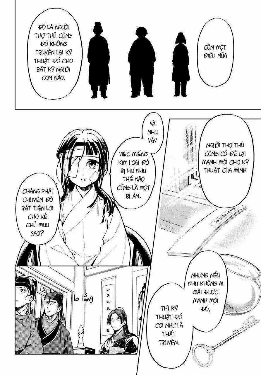 Dược Sư Tự Sự - Nhật Ký Giải Mã Bí Ẩn Chốn Hậu Cung Của Maomao Chapter 35.1 trang 8
