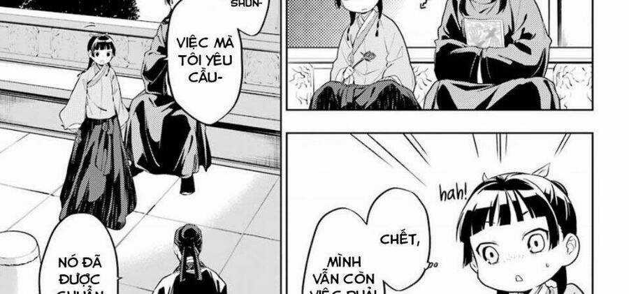Dược Sư Tự Sự - Nhật Ký Giải Mã Bí Ẩn Chốn Hậu Cung Của Maomao Chapter 36.2 trang 39