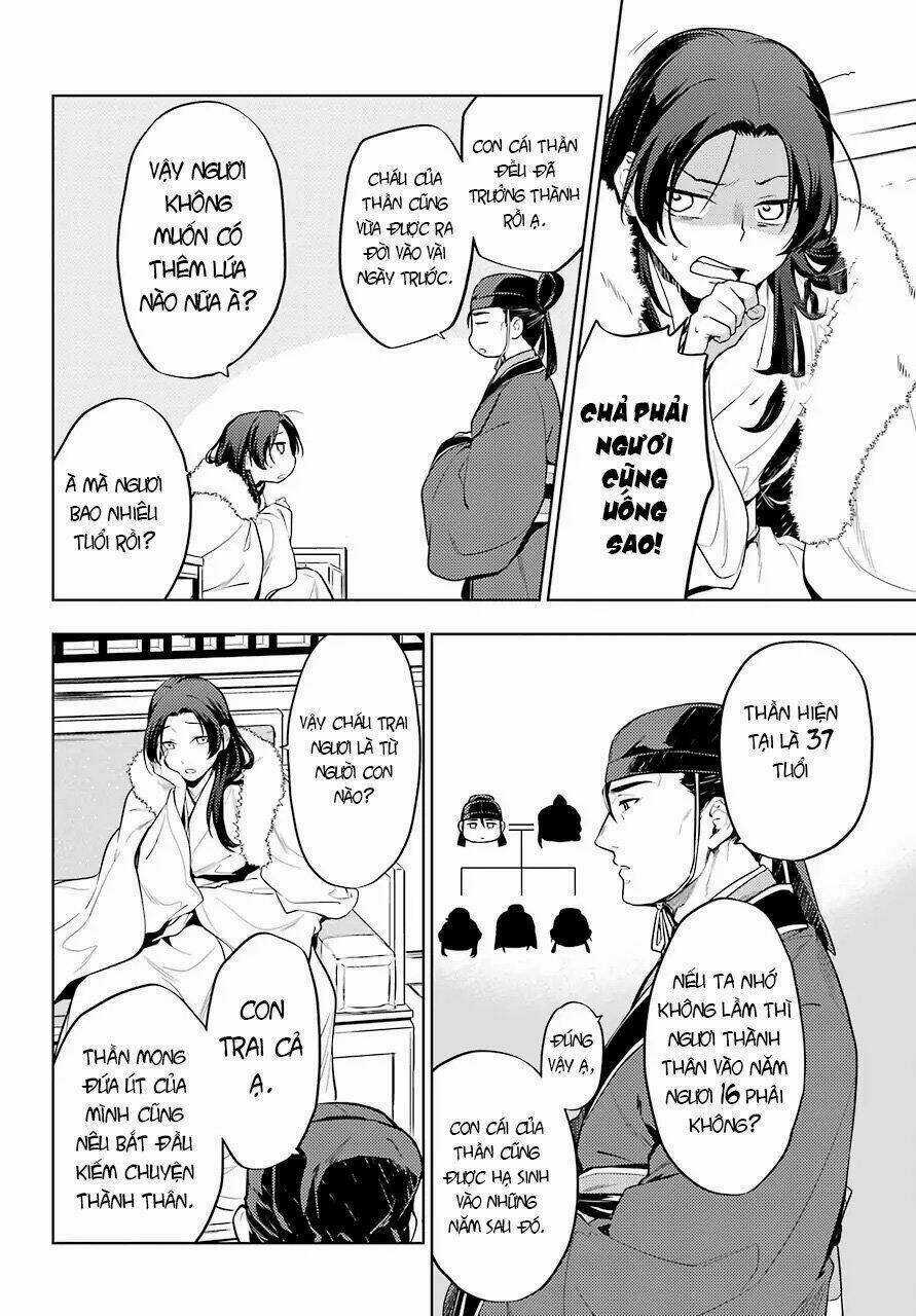 Dược Sư Tự Sự - Nhật Ký Giải Mã Bí Ẩn Chốn Hậu Cung Của Maomao Chapter 36 trang 10