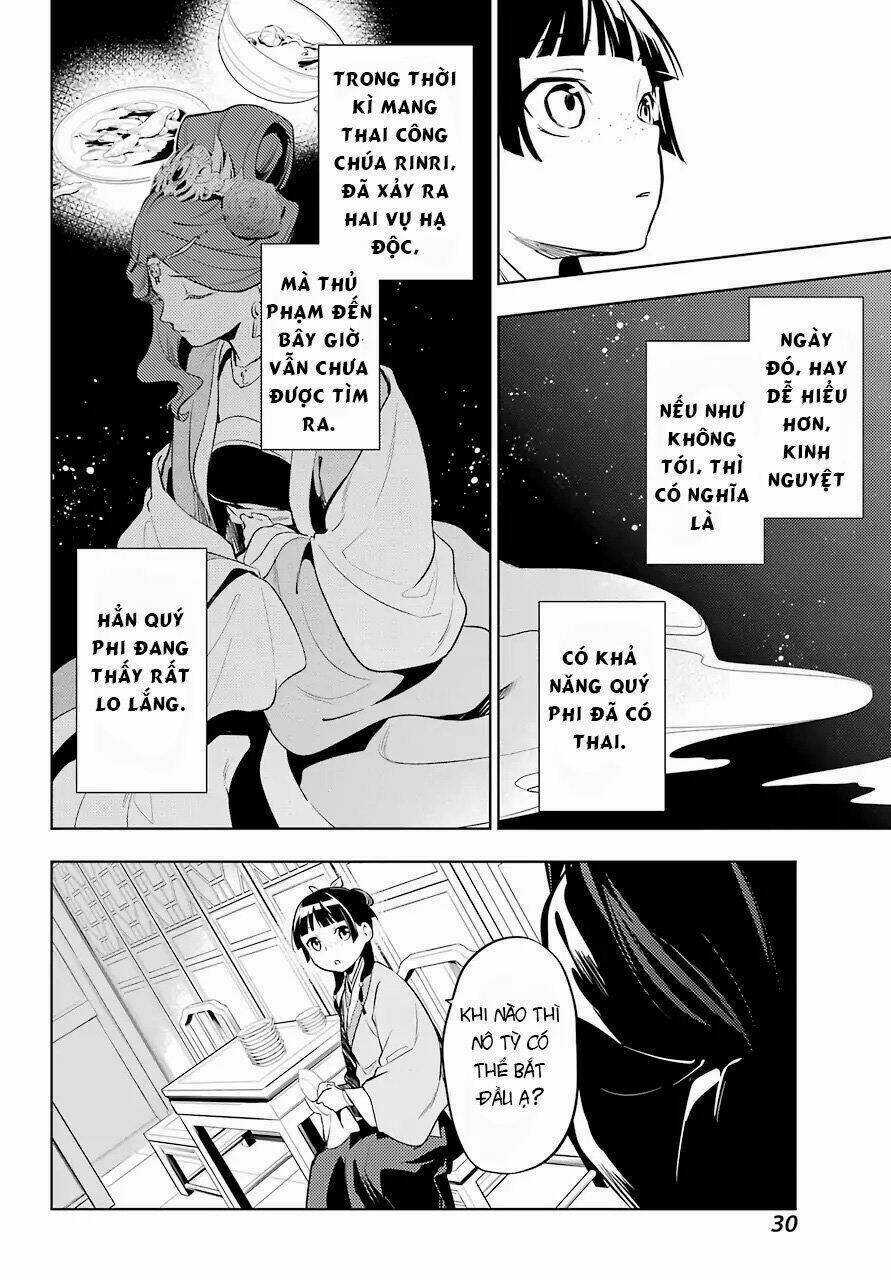 Dược Sư Tự Sự - Nhật Ký Giải Mã Bí Ẩn Chốn Hậu Cung Của Maomao Chapter 36 trang 23