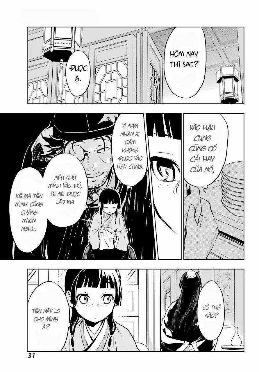 Dược Sư Tự Sự - Nhật Ký Giải Mã Bí Ẩn Chốn Hậu Cung Của Maomao Chapter 36 trang 24