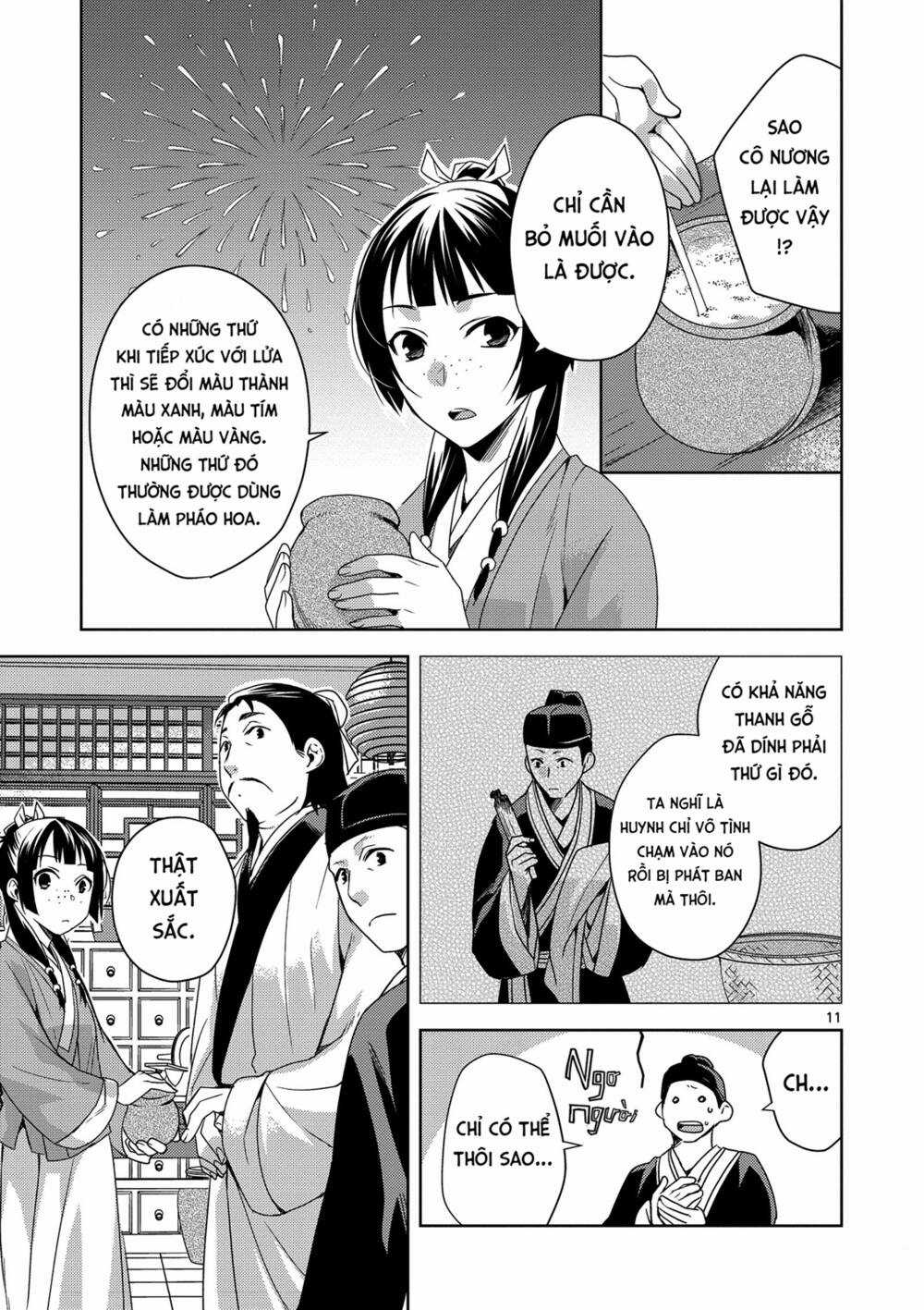 Dược Sư Tự Sự - Nhật Ký Giải Mã Bí Ẩn Chốn Hậu Cung Của Maomao Chapter 4 trang 10