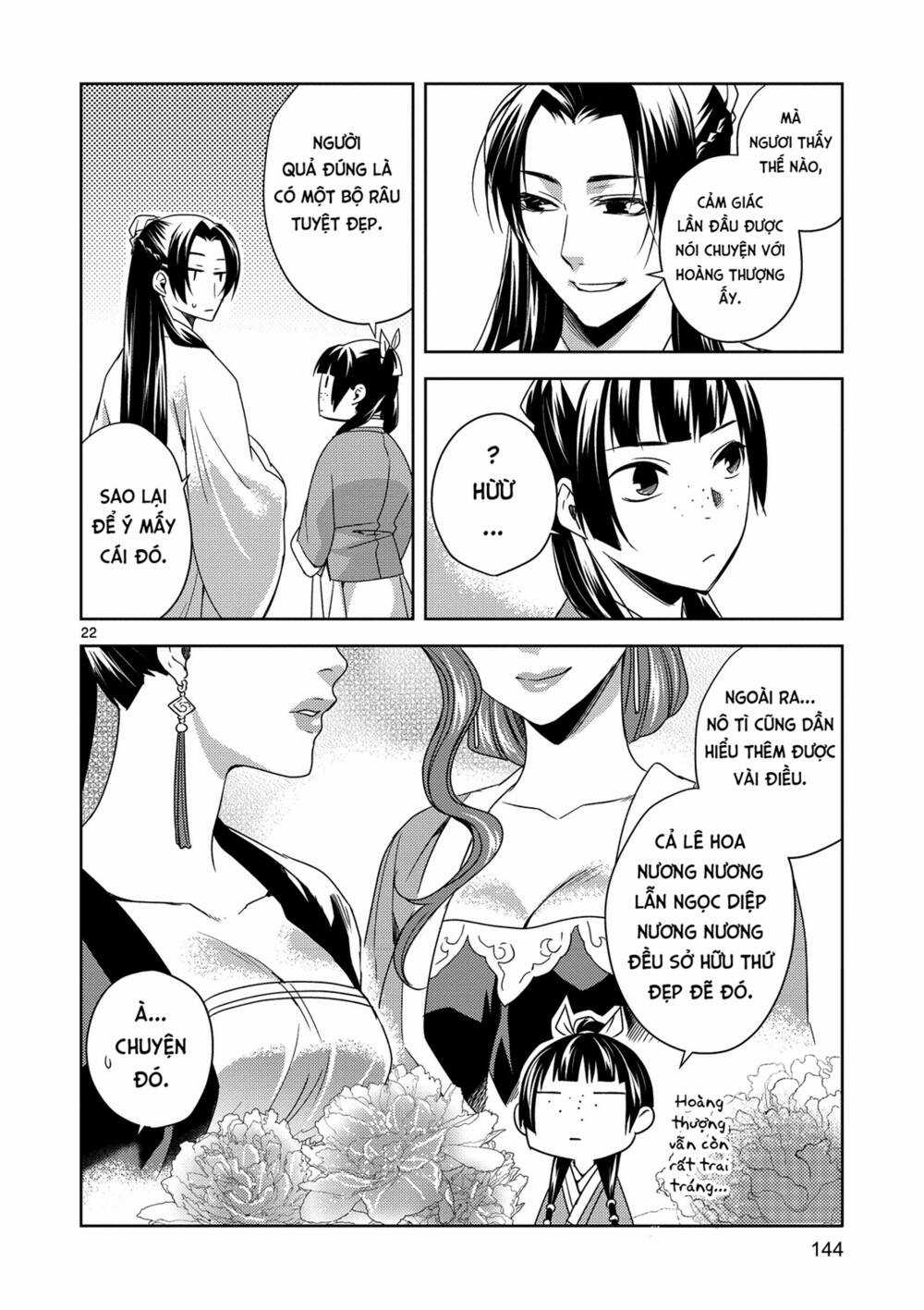 Dược Sư Tự Sự - Nhật Ký Giải Mã Bí Ẩn Chốn Hậu Cung Của Maomao Chapter 4 trang 21