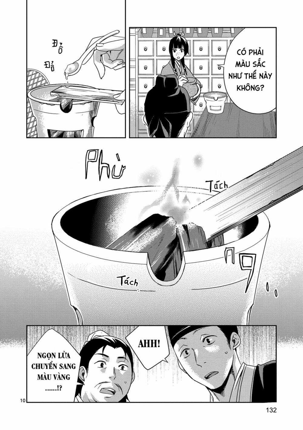 Dược Sư Tự Sự - Nhật Ký Giải Mã Bí Ẩn Chốn Hậu Cung Của Maomao Chapter 4 trang 9