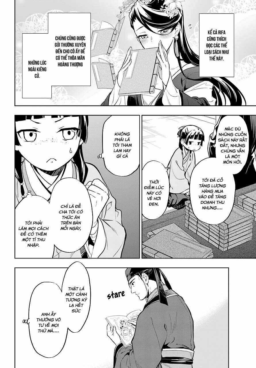 Dược Sư Tự Sự - Nhật Ký Giải Mã Bí Ẩn Chốn Hậu Cung Của Maomao Chapter 41 trang 10