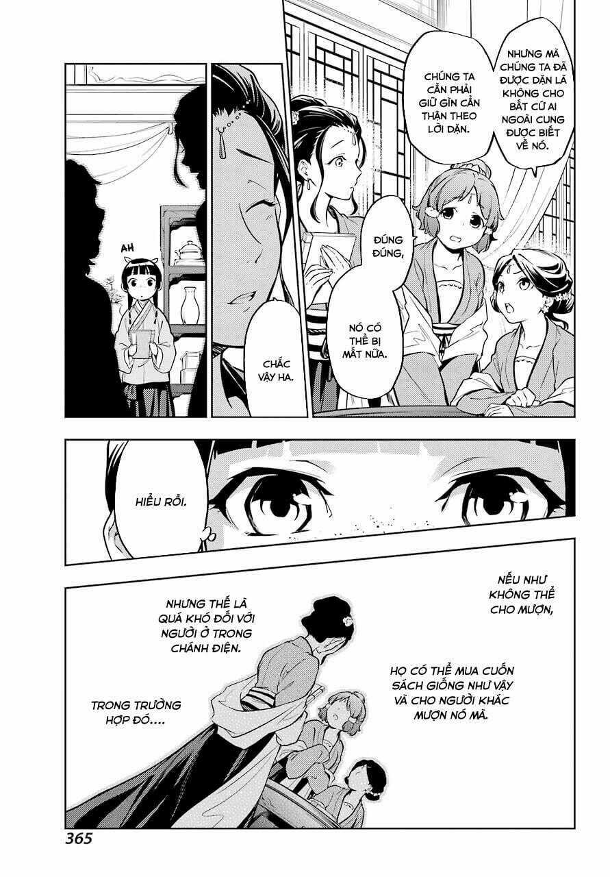 Dược Sư Tự Sự - Nhật Ký Giải Mã Bí Ẩn Chốn Hậu Cung Của Maomao Chapter 41 trang 21