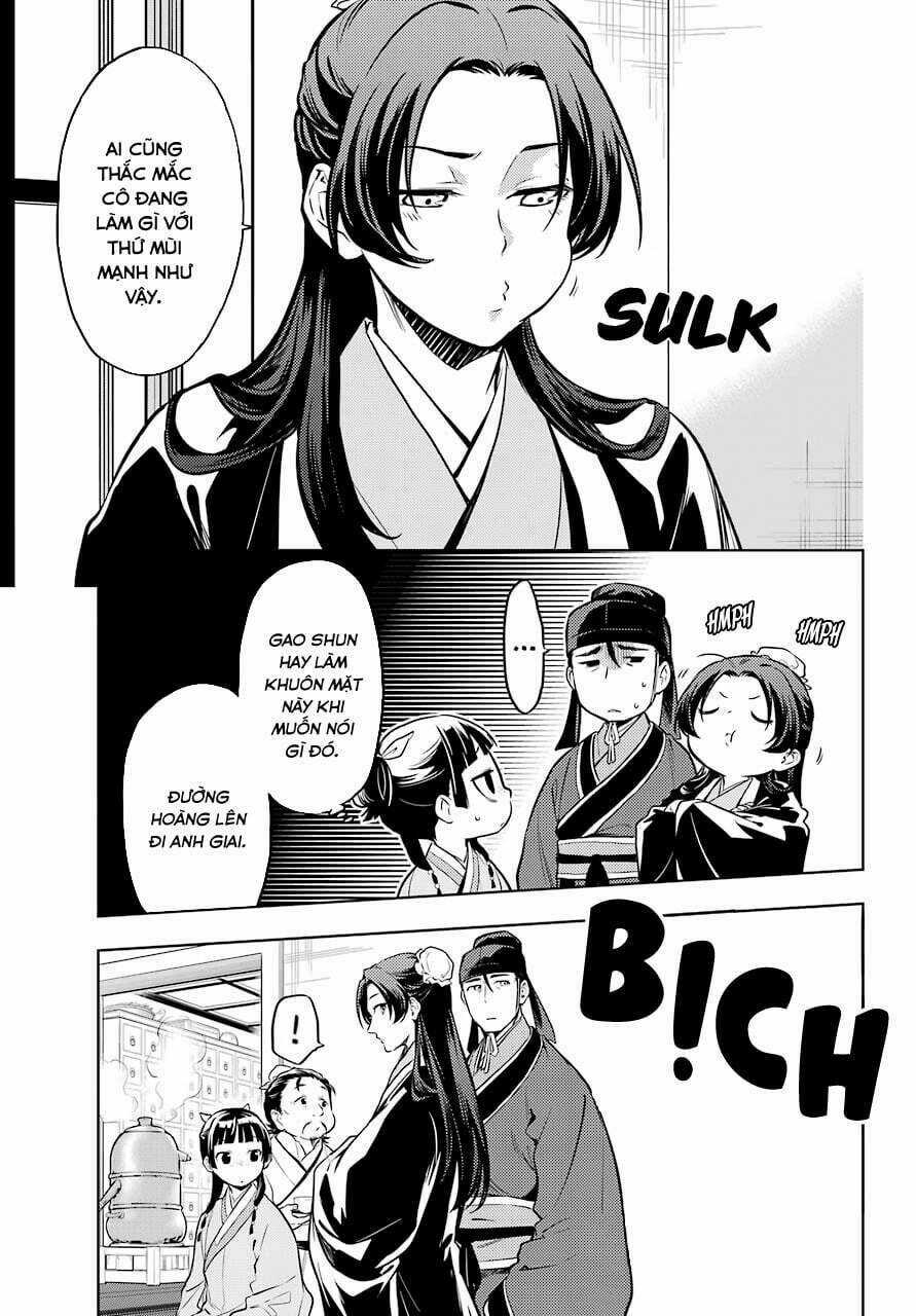 Dược Sư Tự Sự - Nhật Ký Giải Mã Bí Ẩn Chốn Hậu Cung Của Maomao Chapter 41 trang 5