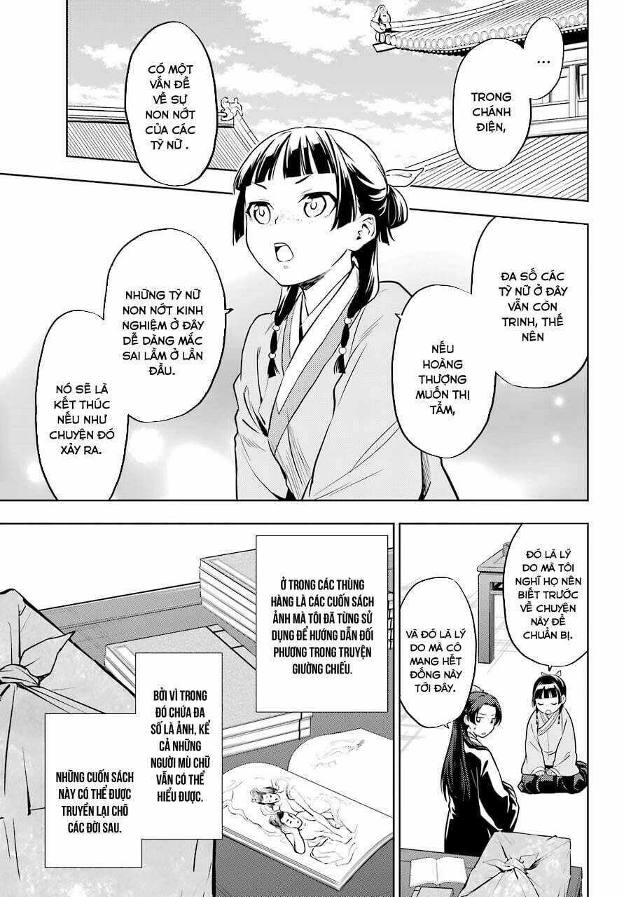Dược Sư Tự Sự - Nhật Ký Giải Mã Bí Ẩn Chốn Hậu Cung Của Maomao Chapter 41 trang 9