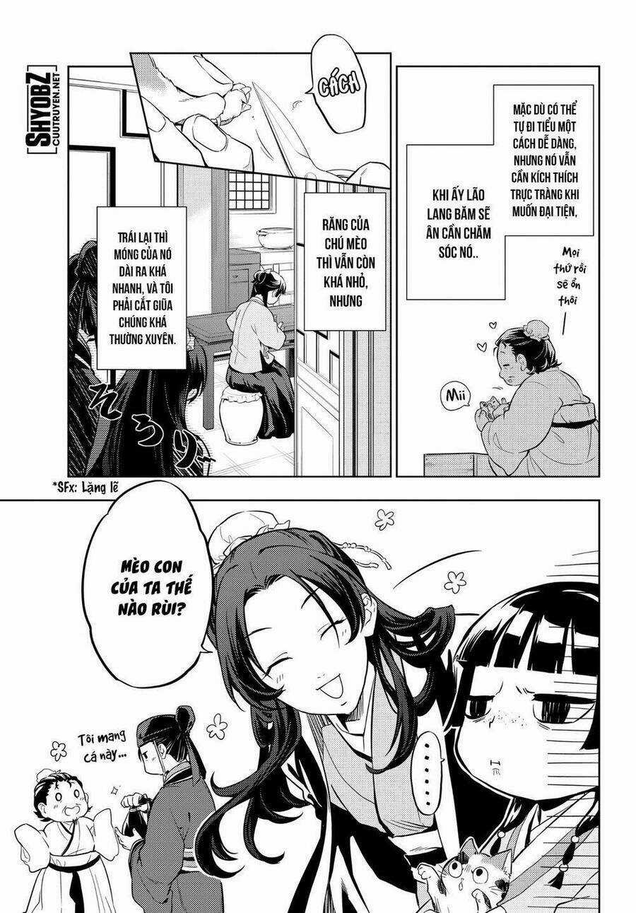 Dược Sư Tự Sự - Nhật Ký Giải Mã Bí Ẩn Chốn Hậu Cung Của Maomao Chapter 42.5 trang 6