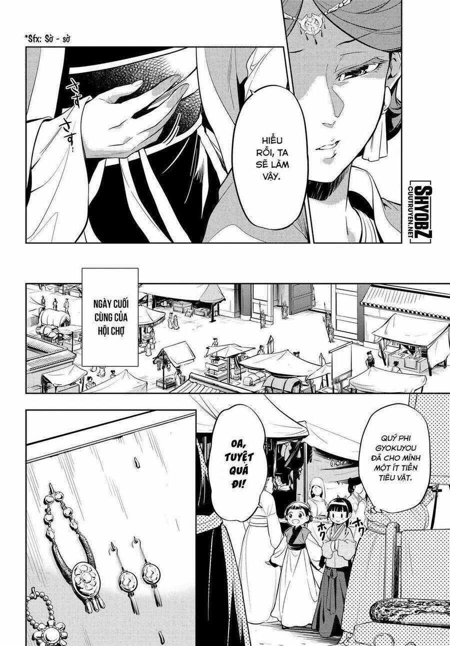 Dược Sư Tự Sự - Nhật Ký Giải Mã Bí Ẩn Chốn Hậu Cung Của Maomao Chapter 43 trang 11