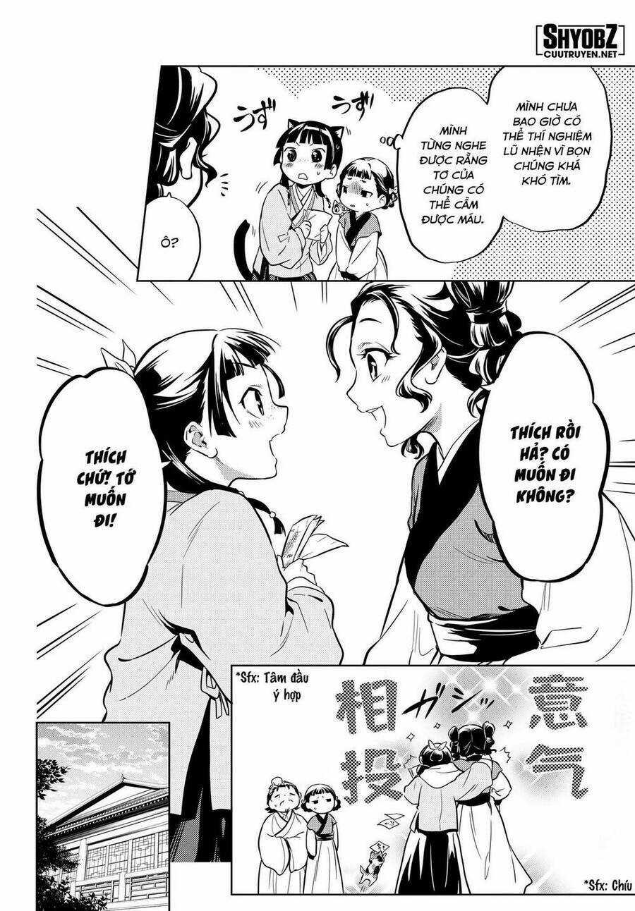 Dược Sư Tự Sự - Nhật Ký Giải Mã Bí Ẩn Chốn Hậu Cung Của Maomao Chapter 43 trang 23