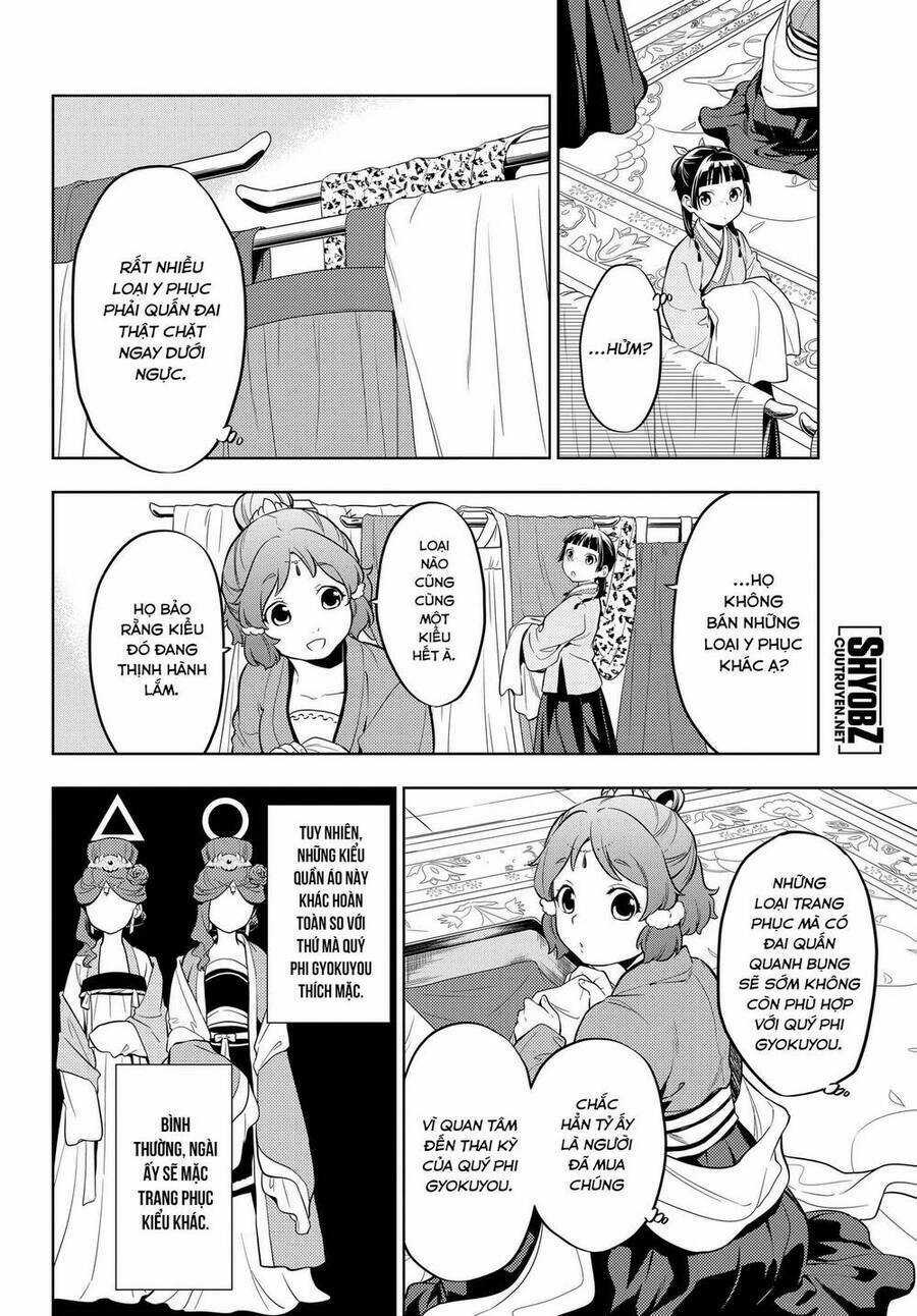 Dược Sư Tự Sự - Nhật Ký Giải Mã Bí Ẩn Chốn Hậu Cung Của Maomao Chapter 43 trang 9