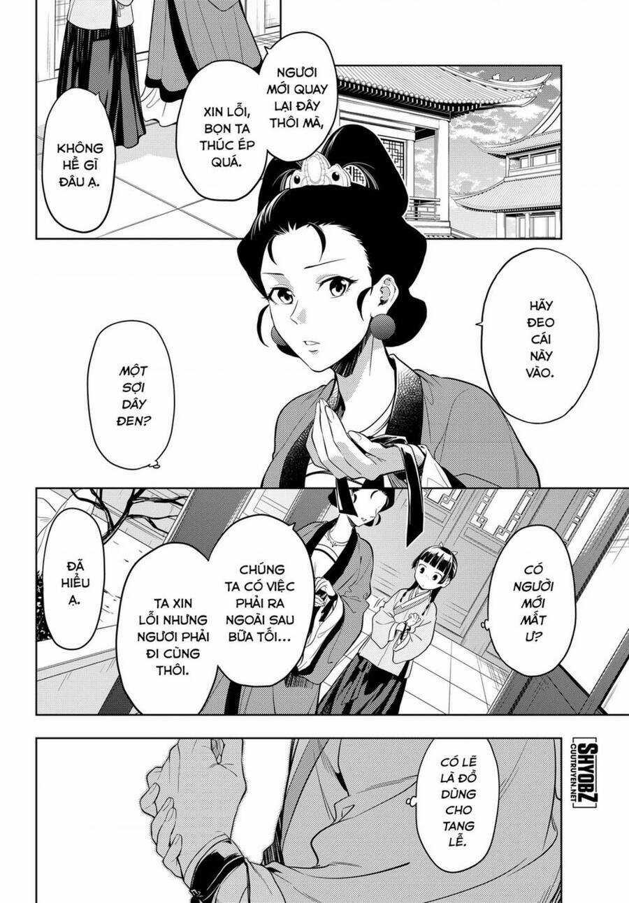 Dược Sư Tự Sự - Nhật Ký Giải Mã Bí Ẩn Chốn Hậu Cung Của Maomao Chapter 44.2 trang 13