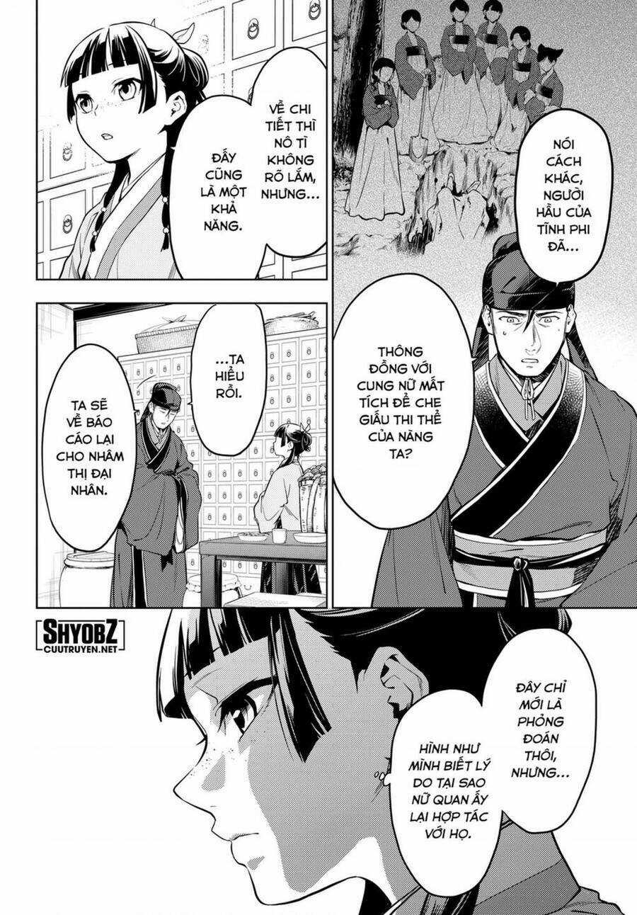 Dược Sư Tự Sự - Nhật Ký Giải Mã Bí Ẩn Chốn Hậu Cung Của Maomao Chapter 45.5 trang 7