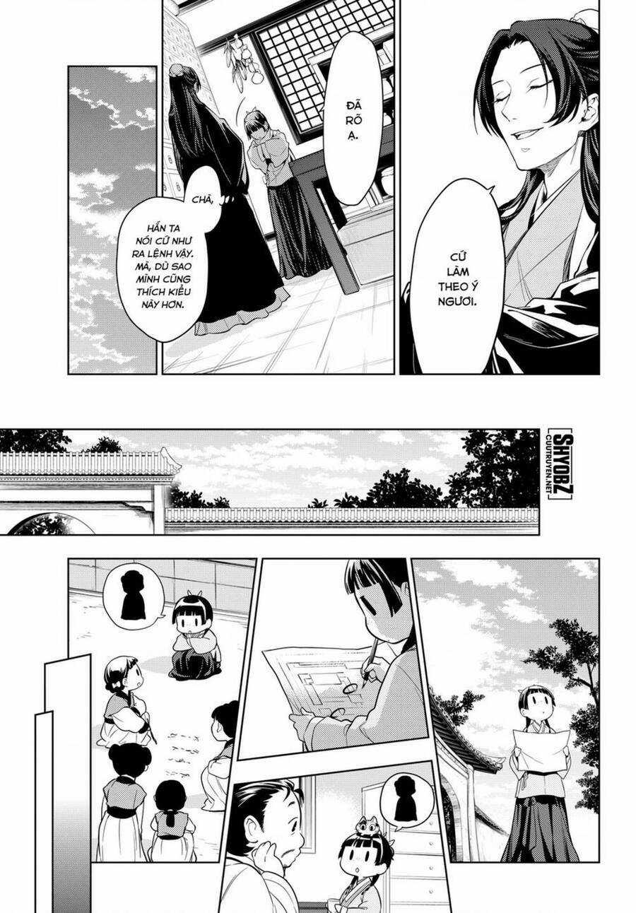 Dược Sư Tự Sự - Nhật Ký Giải Mã Bí Ẩn Chốn Hậu Cung Của Maomao Chapter 45 trang 12