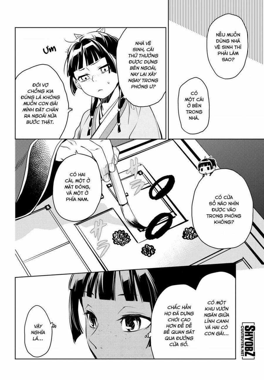 Dược Sư Tự Sự - Nhật Ký Giải Mã Bí Ẩn Chốn Hậu Cung Của Maomao Chapter 46 trang 12