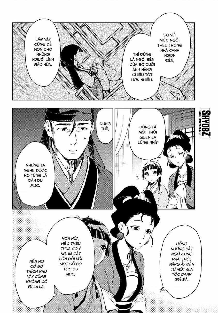 Dược Sư Tự Sự - Nhật Ký Giải Mã Bí Ẩn Chốn Hậu Cung Của Maomao Chapter 46 trang 14