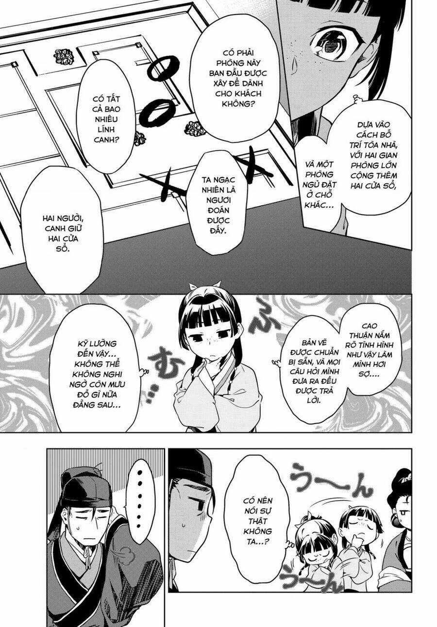 Dược Sư Tự Sự - Nhật Ký Giải Mã Bí Ẩn Chốn Hậu Cung Của Maomao Chapter 46 trang 15