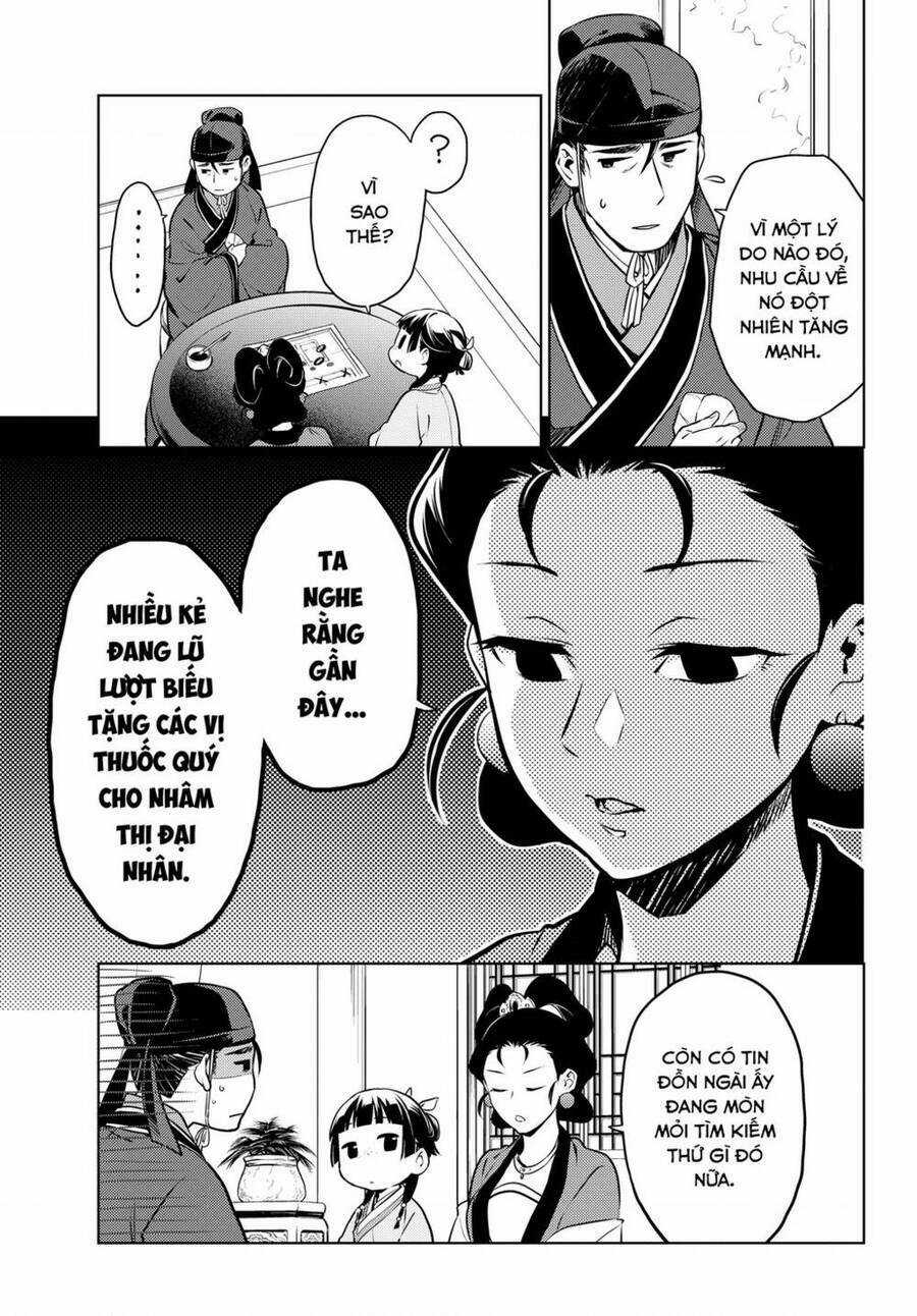 Dược Sư Tự Sự - Nhật Ký Giải Mã Bí Ẩn Chốn Hậu Cung Của Maomao Chapter 46 trang 17