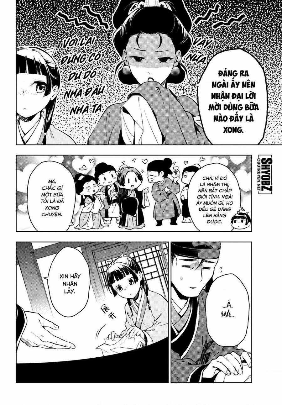 Dược Sư Tự Sự - Nhật Ký Giải Mã Bí Ẩn Chốn Hậu Cung Của Maomao Chapter 46 trang 18