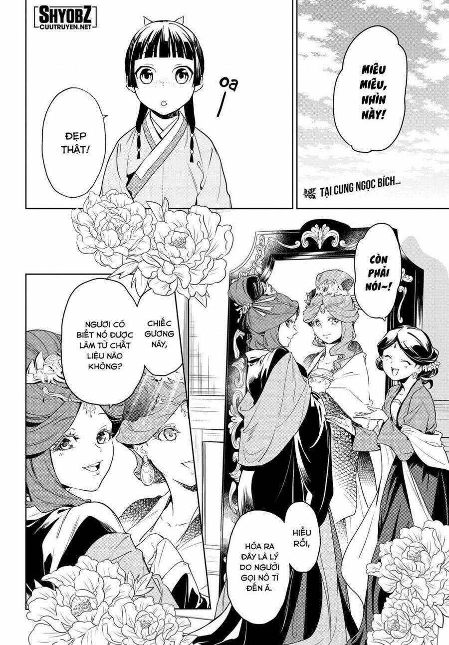 Dược Sư Tự Sự - Nhật Ký Giải Mã Bí Ẩn Chốn Hậu Cung Của Maomao Chapter 46 trang 2