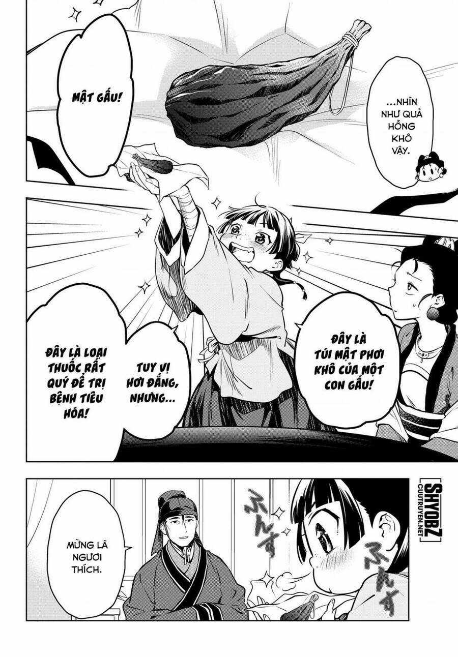 Dược Sư Tự Sự - Nhật Ký Giải Mã Bí Ẩn Chốn Hậu Cung Của Maomao Chapter 46 trang 20