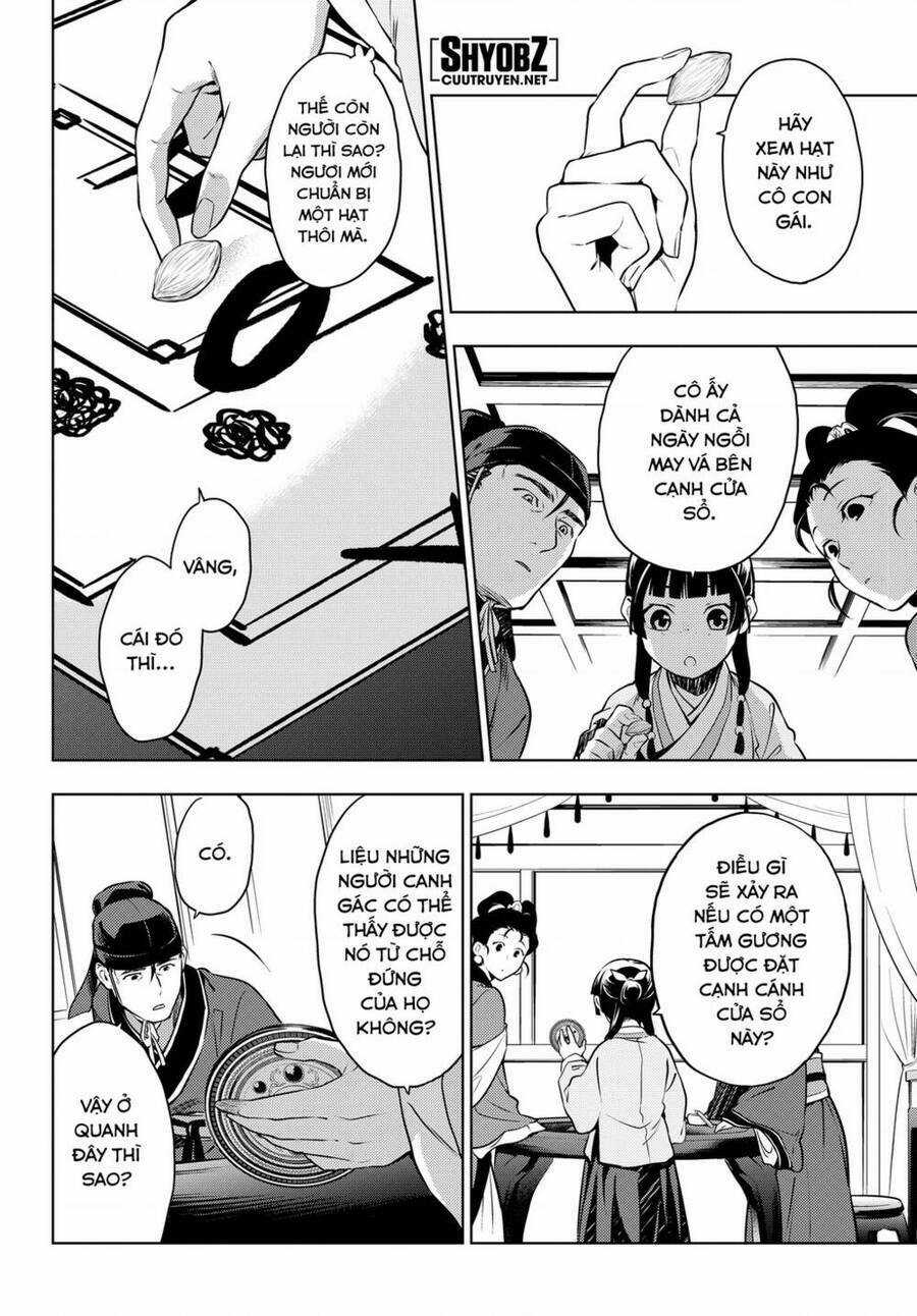 Dược Sư Tự Sự - Nhật Ký Giải Mã Bí Ẩn Chốn Hậu Cung Của Maomao Chapter 46 trang 22