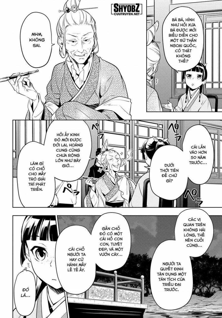 Dược Sư Tự Sự - Nhật Ký Giải Mã Bí Ẩn Chốn Hậu Cung Của Maomao Chapter 47 trang 12