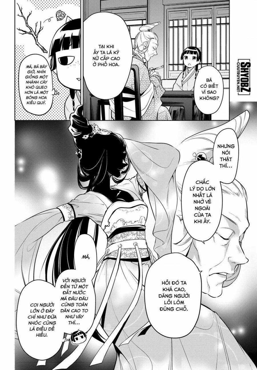 Dược Sư Tự Sự - Nhật Ký Giải Mã Bí Ẩn Chốn Hậu Cung Của Maomao Chapter 47 trang 14