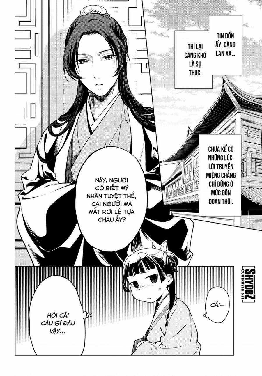 Dược Sư Tự Sự - Nhật Ký Giải Mã Bí Ẩn Chốn Hậu Cung Của Maomao Chapter 47 trang 2