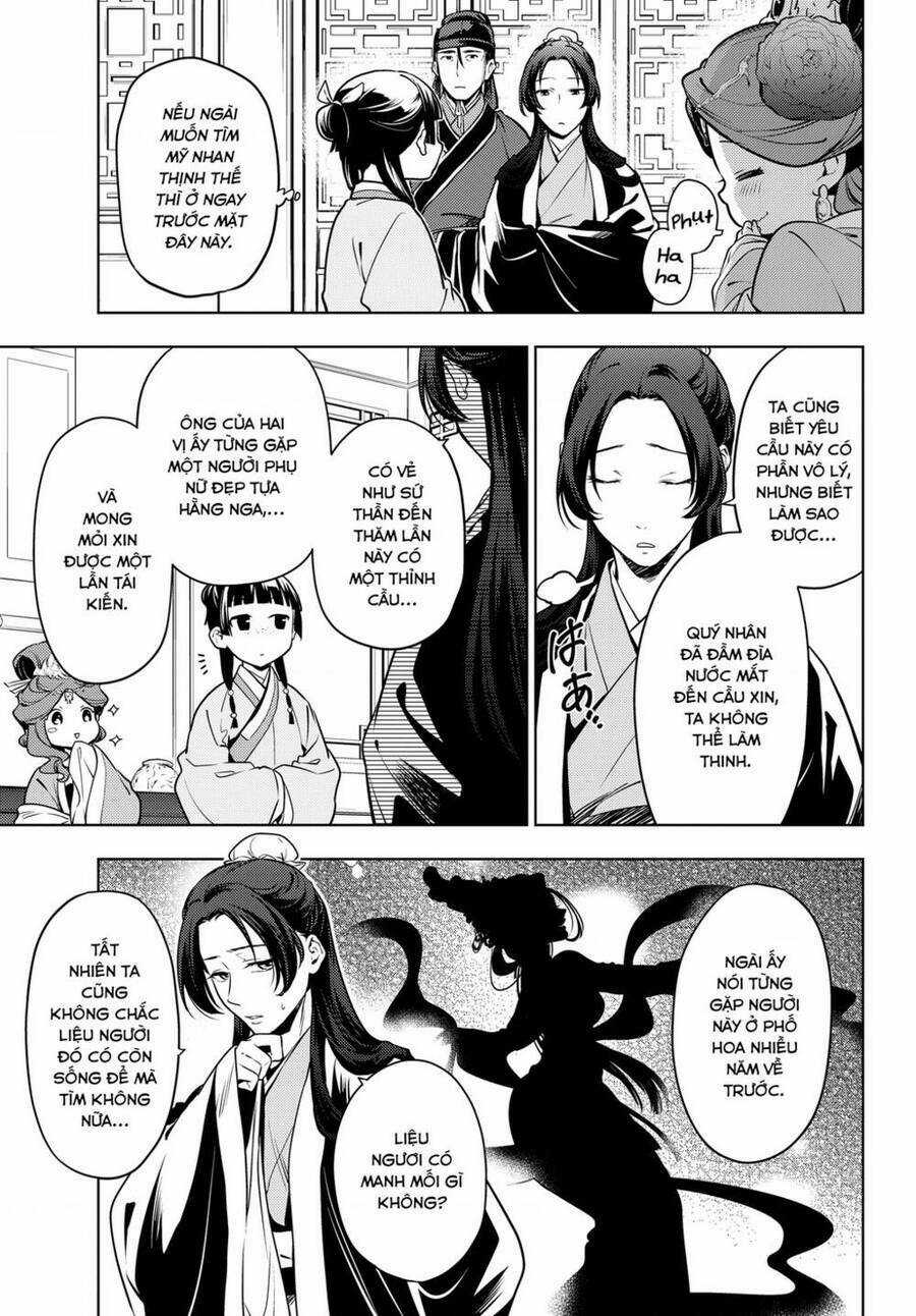 Dược Sư Tự Sự - Nhật Ký Giải Mã Bí Ẩn Chốn Hậu Cung Của Maomao Chapter 47 trang 3