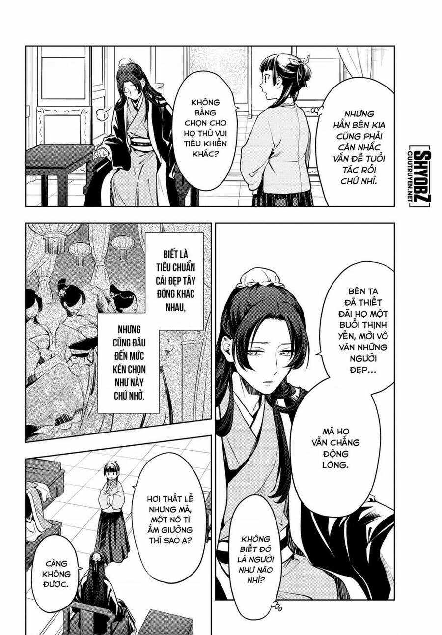 Dược Sư Tự Sự - Nhật Ký Giải Mã Bí Ẩn Chốn Hậu Cung Của Maomao Chapter 47 trang 6