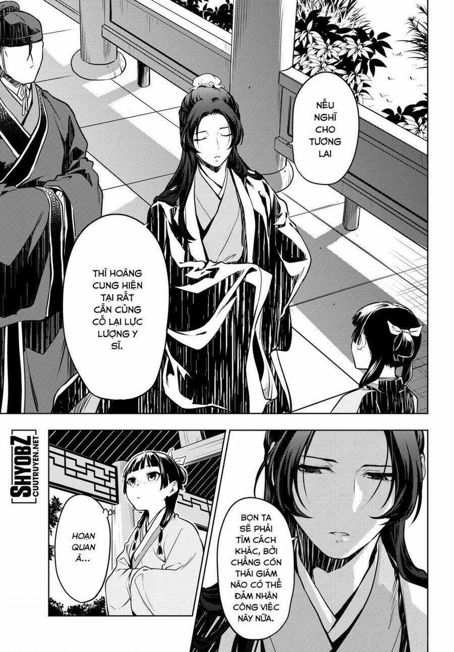 Dược Sư Tự Sự - Nhật Ký Giải Mã Bí Ẩn Chốn Hậu Cung Của Maomao Chapter 49 trang 29