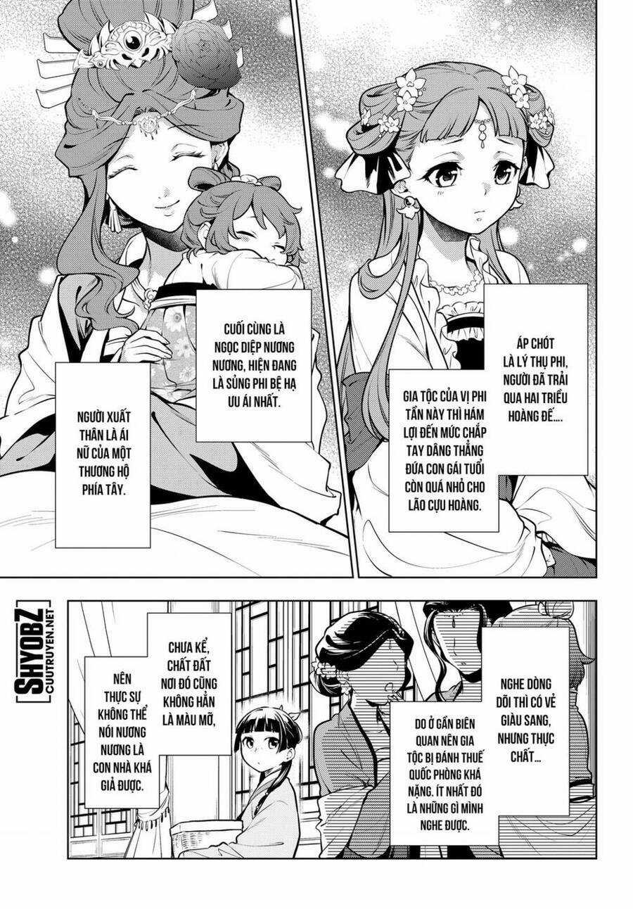 Dược Sư Tự Sự - Nhật Ký Giải Mã Bí Ẩn Chốn Hậu Cung Của Maomao Chapter 49 trang 7