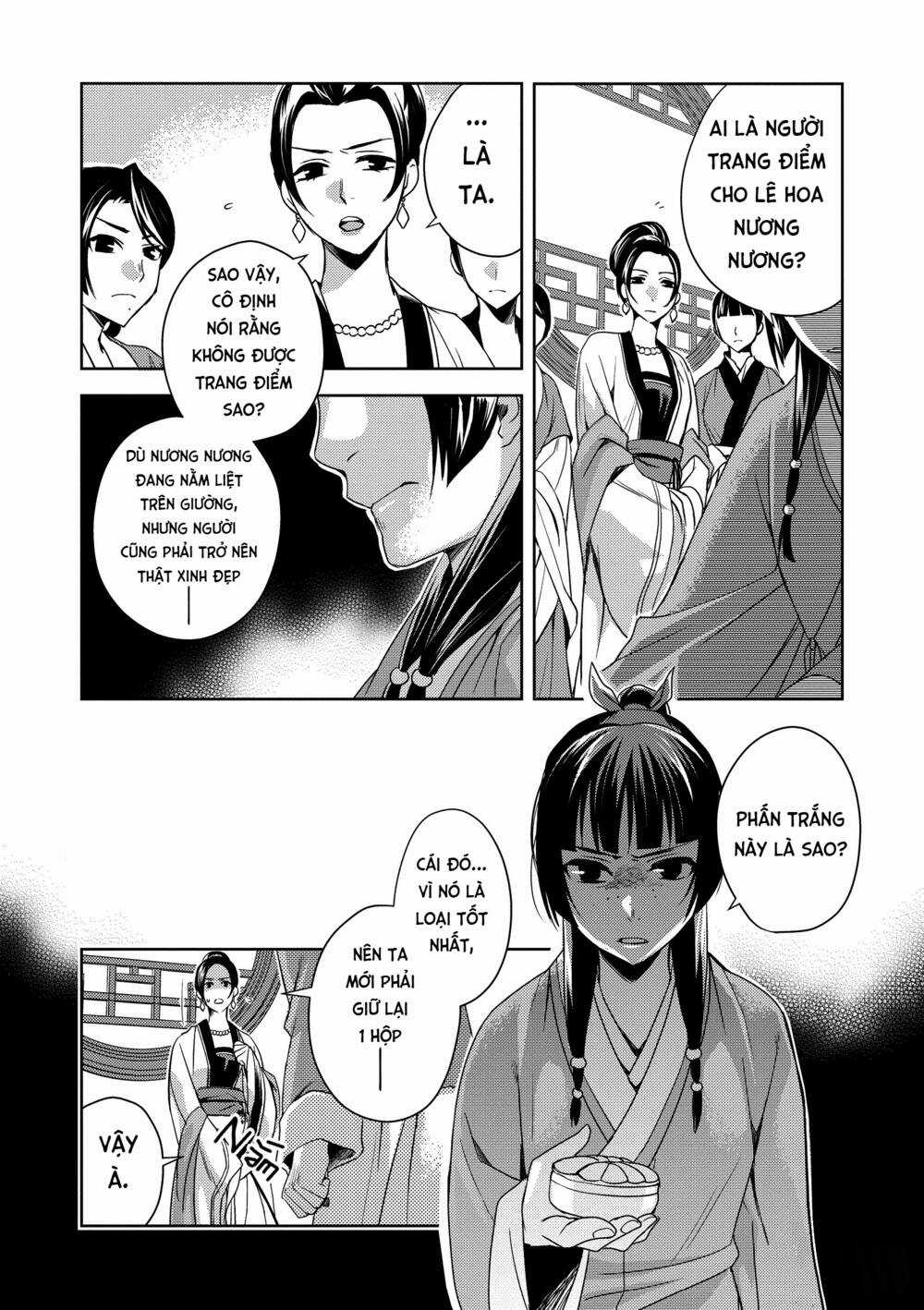 Dược Sư Tự Sự - Nhật Ký Giải Mã Bí Ẩn Chốn Hậu Cung Của Maomao Chapter 5 trang 10